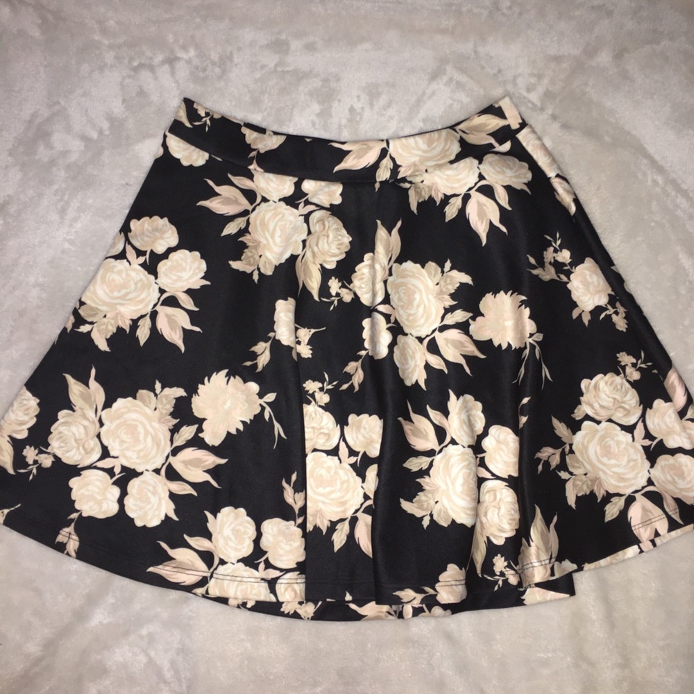 Forever 21 floral skirt